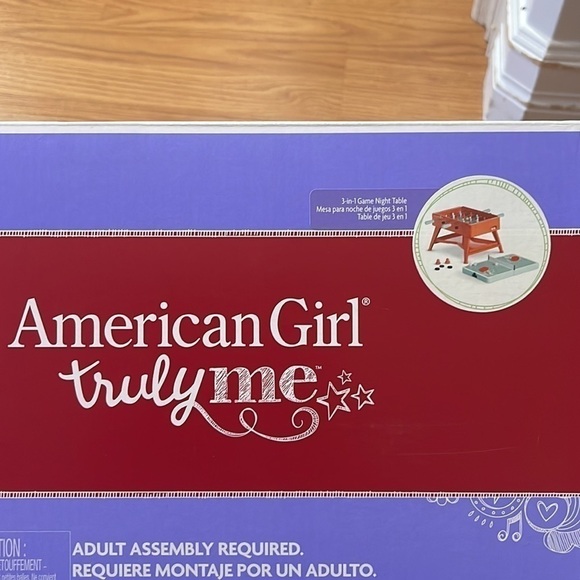 American GIRL 3-IN-1 GAME NIGHT TABLE - Picture 7 of 7